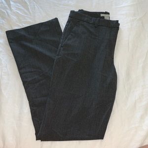 Gray flair dress pants